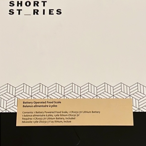 Short Stories Weight Scale(New) - Picture 5 of 6